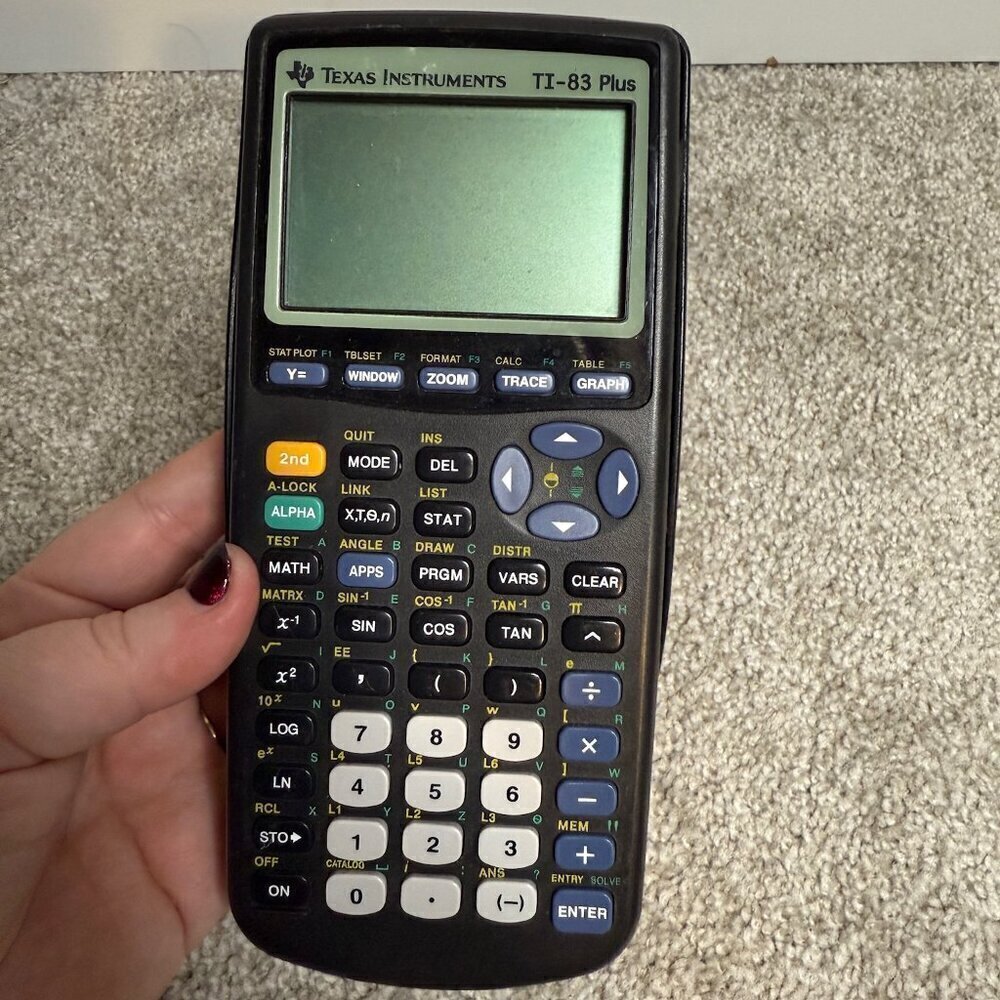 Texas Instruments TI-83 Plus Graphing Calculator School College Tested - Picture 3 of 5